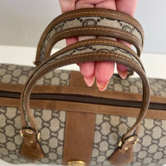 Auth VTG GUCCI PLUS Monogram Doctor Bag - Picture 7 of 13